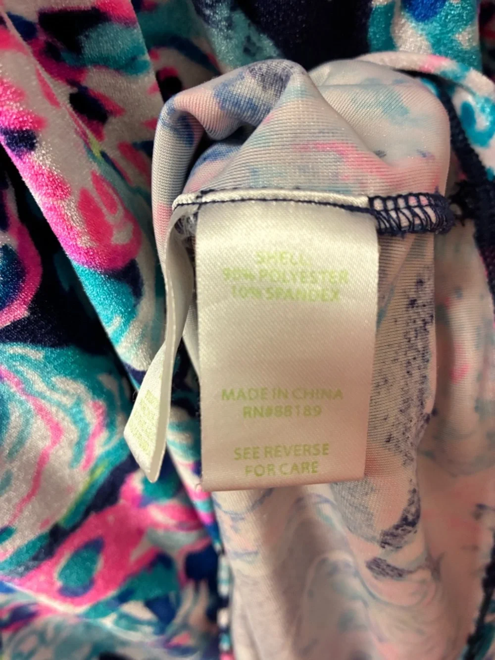 Lily Pulitzer Girls L 10-12 Colorful Floral Velour Dress - Beautiful